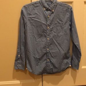 Boys size 12 gingham shirt